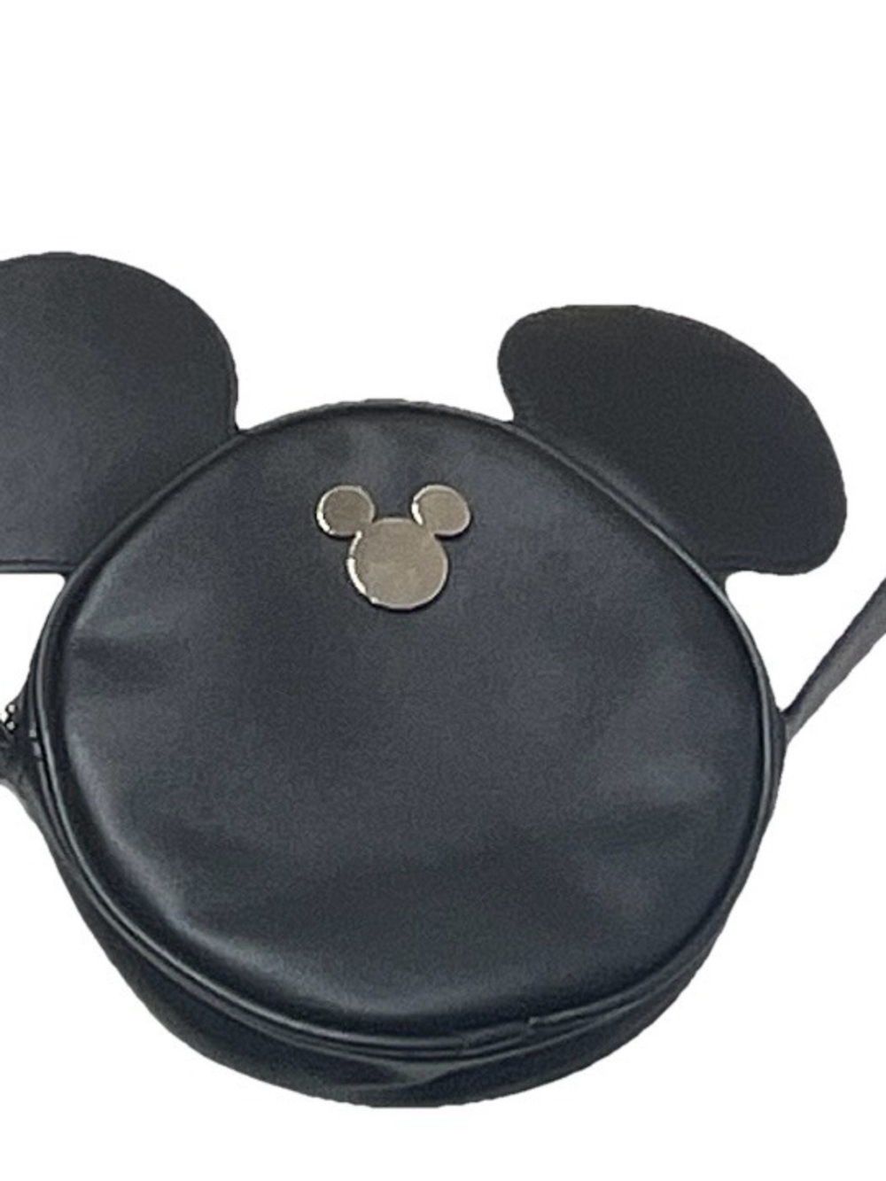 Black Disney Mickey Ear Crossbody Bag